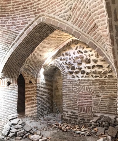 حمام تاریخی لتگاه مرمت می‌شود